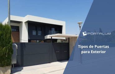 Tipos De Puertas Correderas Para Exterior Portalum