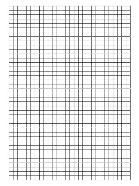 Free 9 Printable Blank Graph Paper Templates In Pdf Grid Paper Printable