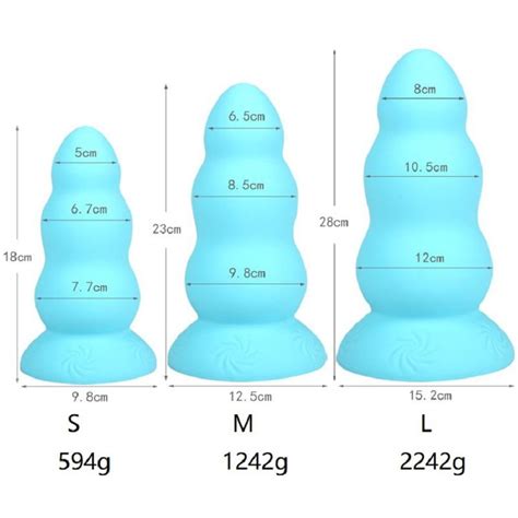 Silicone Huge Anal Plug SQ23915 SMTASTE