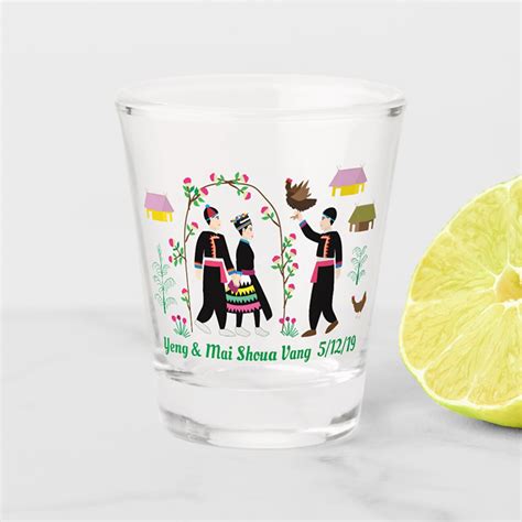 Personalized Couples Shot Glass Mrs Kue Shop