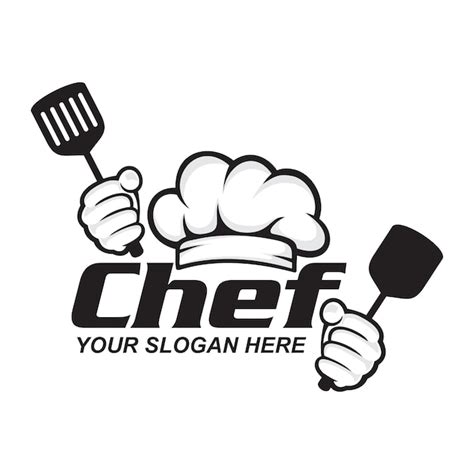 Chef Logo Premium Vektor