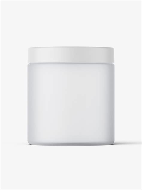 Frosted Jar Mockup Smarty Mockups