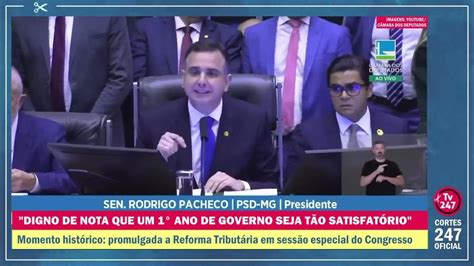 Momento Histórico Promulgada A Reforma Tributária Em Sessão Especial