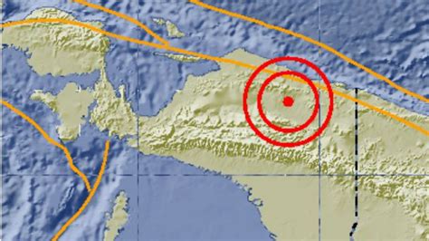 Foto Sarmi Papua Diguncang Gempa Sr