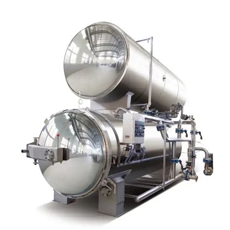 Industrial Stainless Steel Water Spray Retort Sterilizer Autoclave