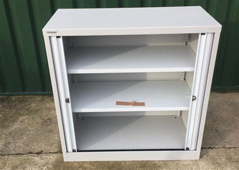 Bisley Tambour Cupboard Various Heights Office Furniture Requirements