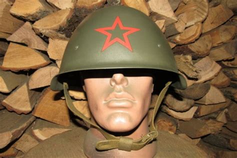 Original Authentic Ww2 Wwii Relic Soviet Red Army Helmet CШ40 Six