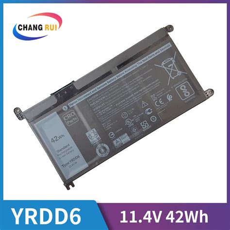 CRO YRDD6 42Wh P61F 15 P85F 11 4 V Reemplazo De Bater A Para Dell