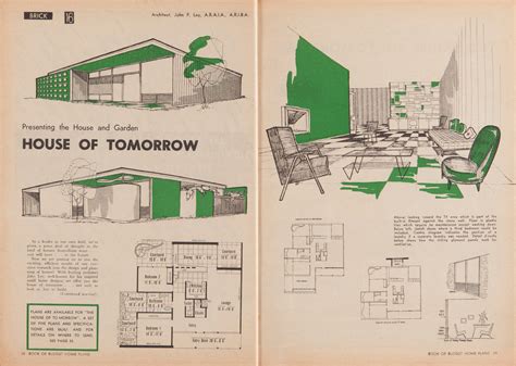 Post War Sydney Home Plans To