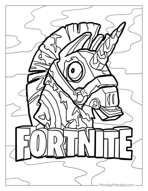 58 Fortnite Coloring Pages Free Pdf Printables 49 Off