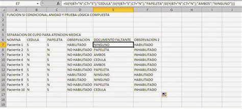 Portafolio De Informatica Practica 5 Función Si Condicional Simple Y