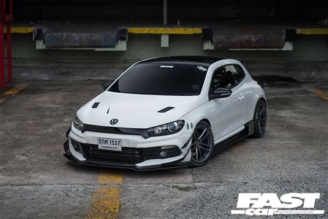 Modified Vw Scirocco Mk With A Bhp Vr Engine