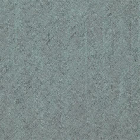 Papier Peint Faux Uni Effet Chevron Bleu Ren De La Collection