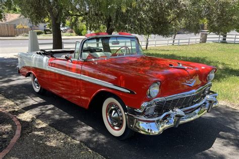 1956 Chevrolet Bel Air Convertible For Sale On Bat Auctions Sold For