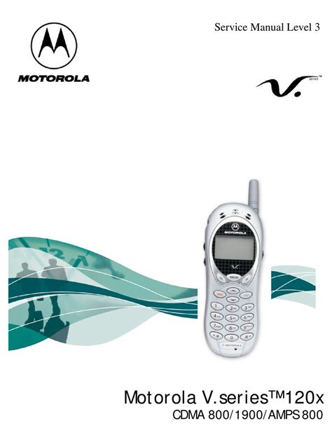 Motorola V120x Instruction Manual Pdf Download Manualslib