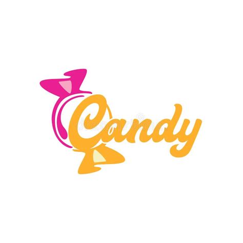 Creative Candy Logo Design Vector Art Logo Stock Illustration ...