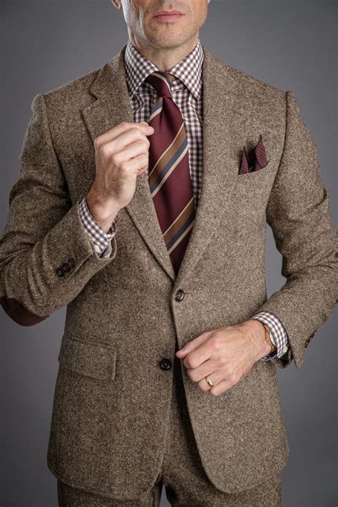 Brown Donegal Tweed Suit He Spoke Style Shop