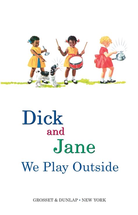 Dick And Jane We Play Outside Penguin Random House Retail