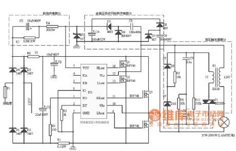 hid electronic ballast circuit diagram basiccircuit circuit diagram seekiccom