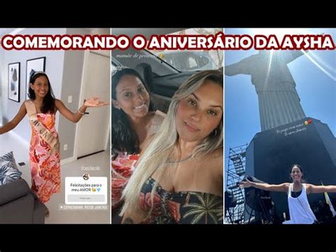 Yara Tch Comemorando O Anivers Rio Da Sua Filha Aysha No Rio De