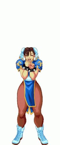 Street Fighter Chun Li GIF - Street Fighter Chun Li Excited - Discover ...