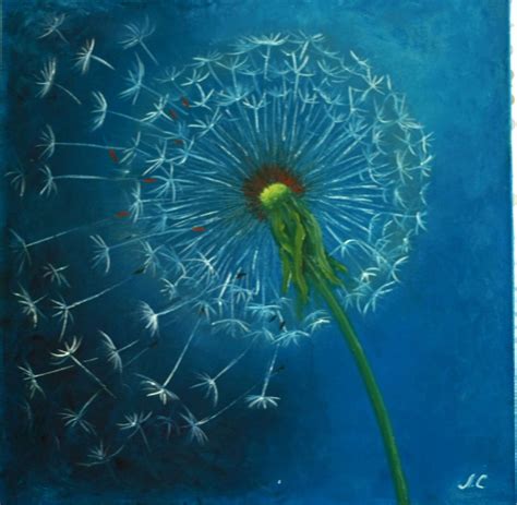 Dandelion Oil Painting At Explore Collection Of