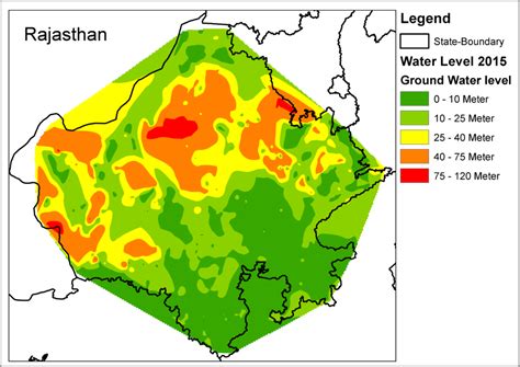 How To: Create a Ground water level map for India in arcgis using data ...