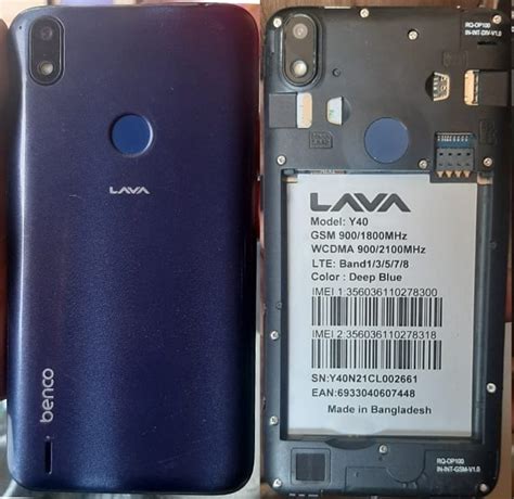 Lava Benco Y40 AH9910 Flash File 100 Tested Latest Firmware