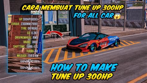 Tutorial Cara Membuat Tune Up Hp Ke Semua Mobil Car Parking