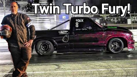 Twin Turbo S10 Dominates Truck Class Youtube