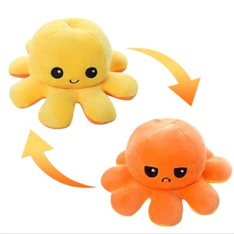 Poppy Playtime Mu Eca Huggy Wuggy Juguete Reversible Flip Pulpo Peluche