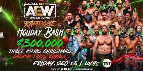 Aew Rampage Holiday Bash 2022 Results