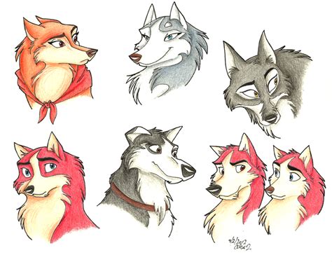 Balto Characters by Stray-Sketches on DeviantArt