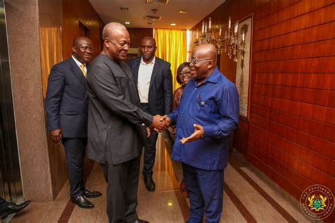 When The 3 Johns Met Akufo Addo Photos Graphic Online