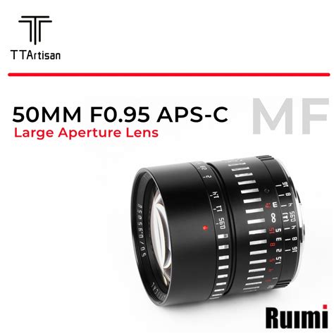 Ttartisan Mm F Aps C Manual Focus Large Aperture Lens For