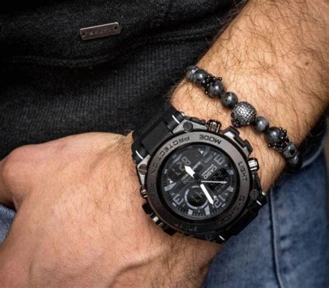 Мужские наручные часы G-SHOCK-2 черные. Кварцевые, высококачественный ...