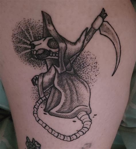 Grim Squeaker tattoo!! : r/discworld