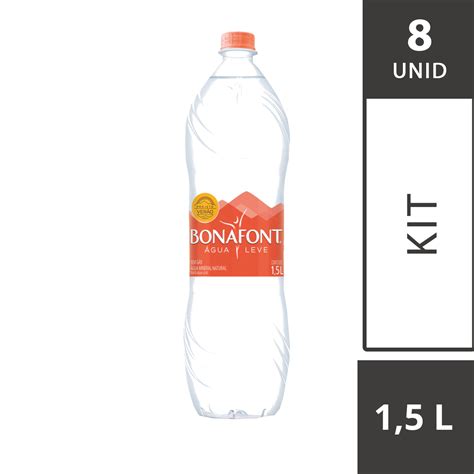 AGUA MINERAL BONA FONTE 8X1 5L Fibrilar Distribuidora De Produtos