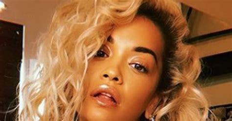 Rita Ora Unveils Curves And Tan Lines As She Strips Nude Work Of Art Daily Star