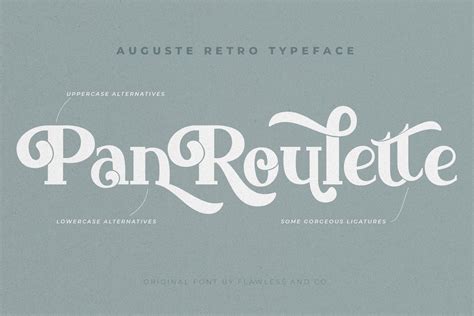 Auguste Modern Vintage Retro Serif Font Branding Font Boho Font