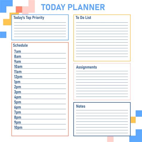 Calendar Printable Daily Planner Printable Planner Calendar