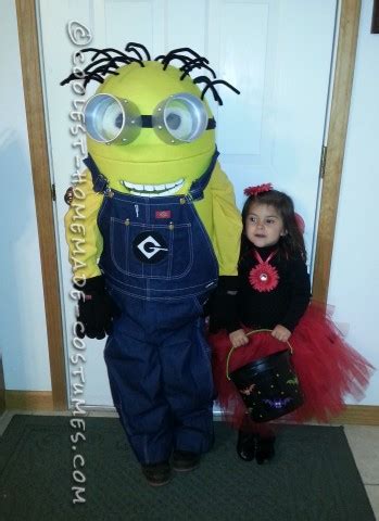 Coolest Homemade Minion Dave Costume for a Boy