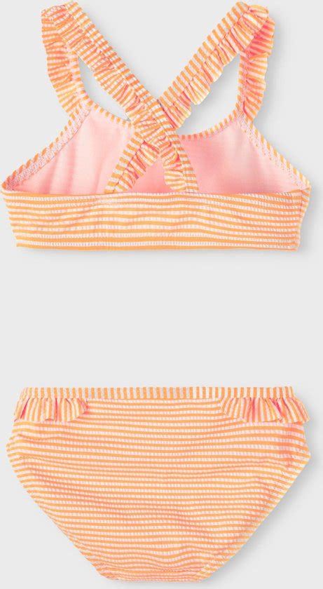 NAME IT NMFZILINE BIKINI BOX Meisjes Zwemkleding Maat 74 80 Bol