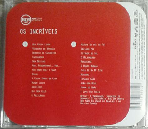 Cd Os Incr Veis Rca Anos De M Sica Original Impec Vel Cd