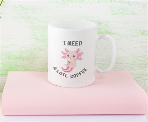 Axolotl Coffee Mug Cute Axolotl Gift Axolotl Lover Axolotl Mug