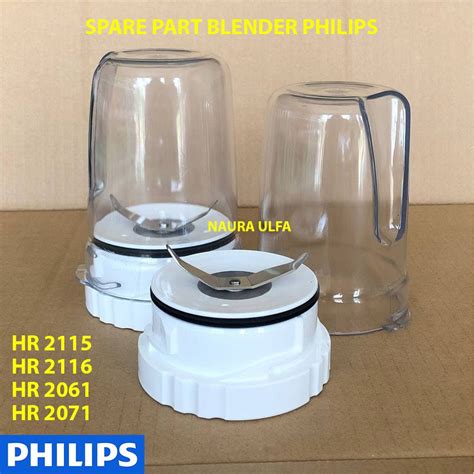 Jual Bayar Ditempat Pisau Gelas Bumbu Set Mill Blender Philips Hr