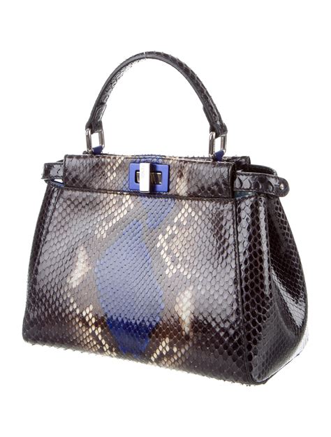 Mini Fendi Peekaboo Handbags For Women Paul Smith