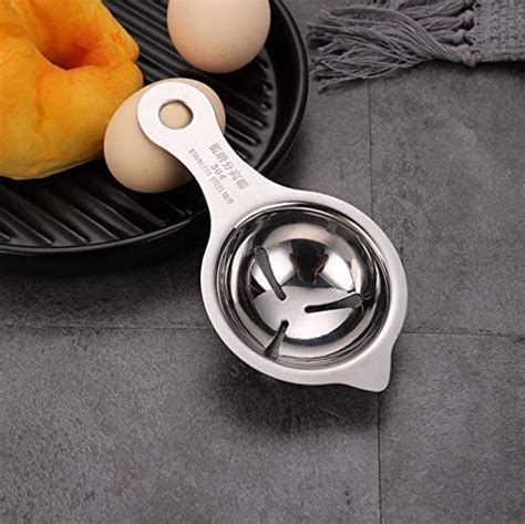 Vrofire® Stainless Steel Egg Separator With Cracker Egg Yolk Separator