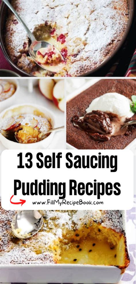 Self Saucing Pudding Recipes Fill My Recipe Book