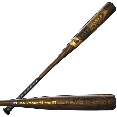 DeMarini 2024 Voodoo One (-3) BBCOR Baseball Bat Different Size and ...